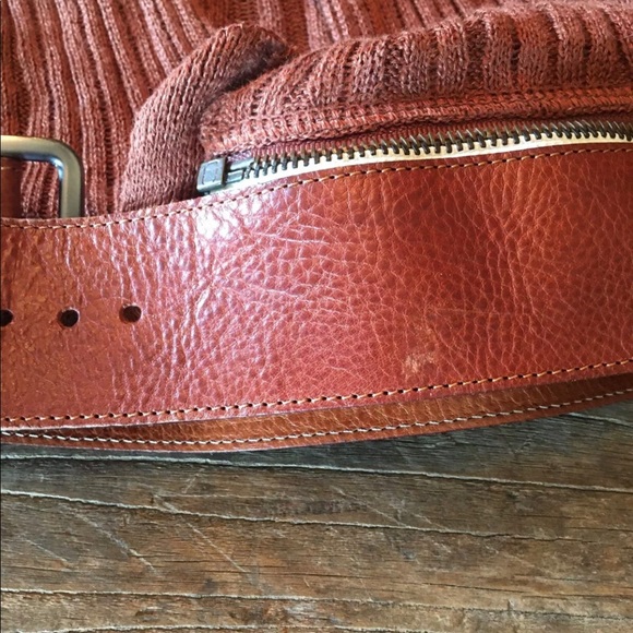 Vintage Jean Paul Gaultier Sweater leather belt - Picture 7 of 10